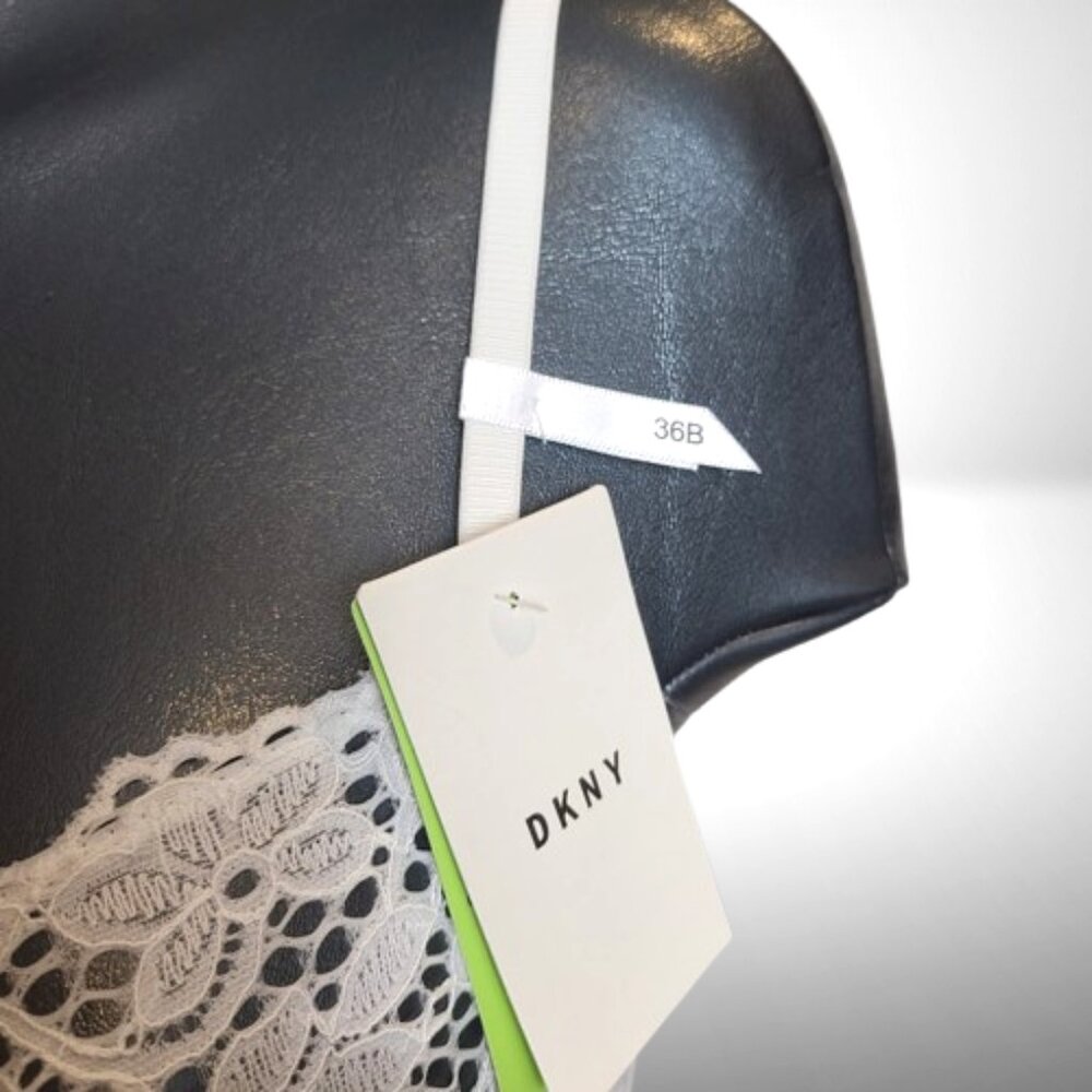 DKNY Classic Lace Underwire Demi Bra DK4008 - 34B - New - Picture 5 of 5